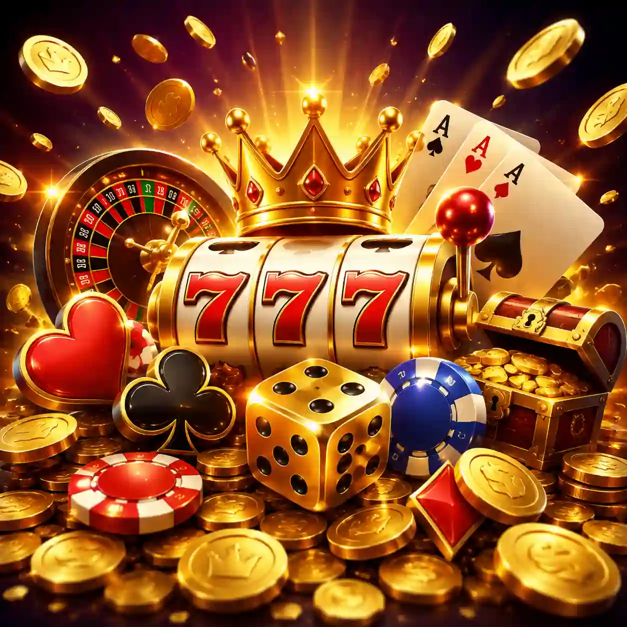 Slot Mega Jackpot Dourado com prêmio progressivo